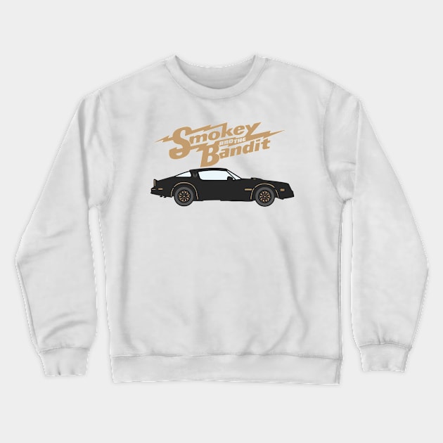 Smokey and the Bandit Car Crewneck Sweatshirt by untitleddada